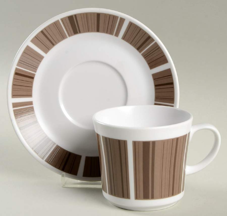 Newel Flat Cup & Saucer Set by Noritake-1