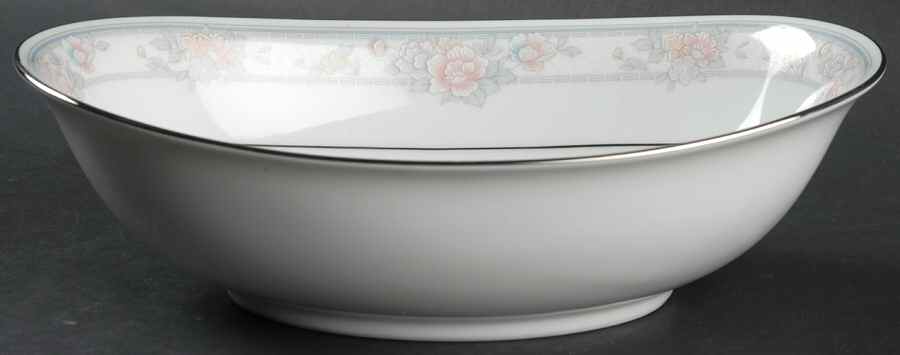 Newbury 10" Oval Vegetable Bowl by Noritake-1