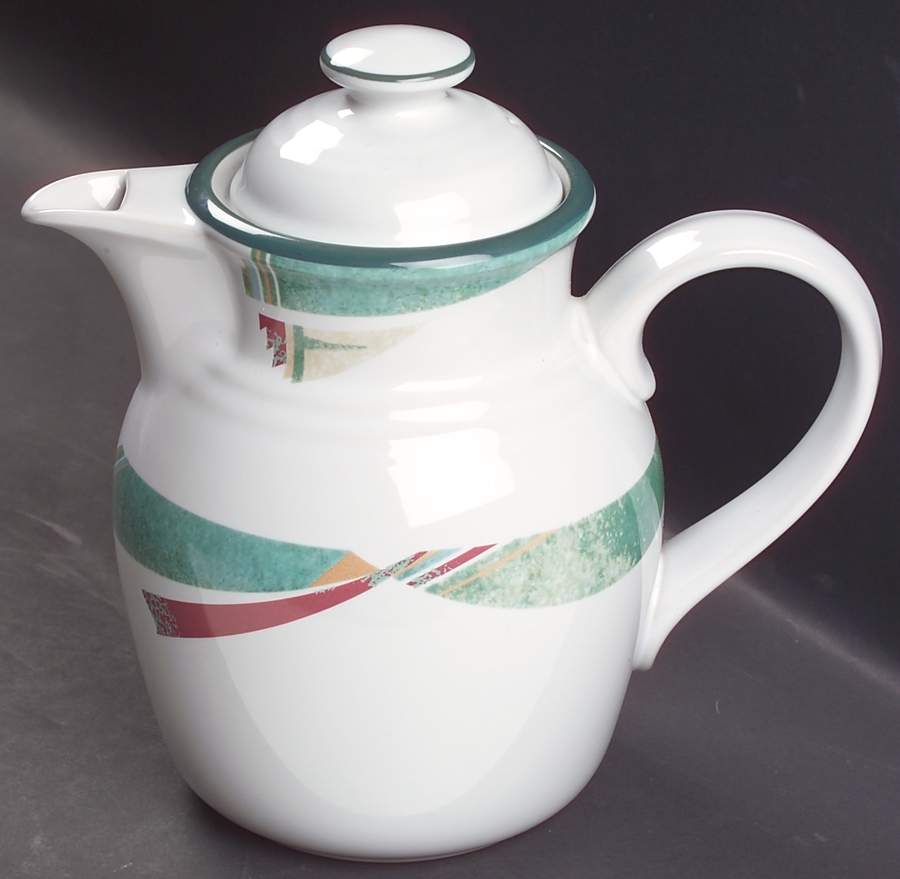 New West Tea/Coffee Pot & Lid by Noritake-1