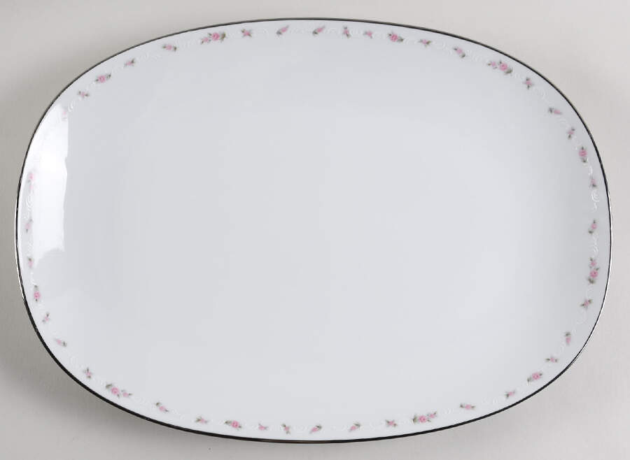 Nicosia 15" Oval Serving Platter by Noritake-1