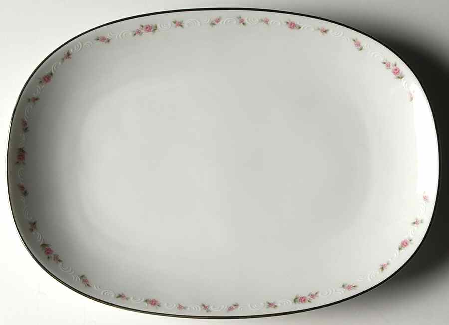 Nicosia 11" Oval Serving Platter by Noritake-1