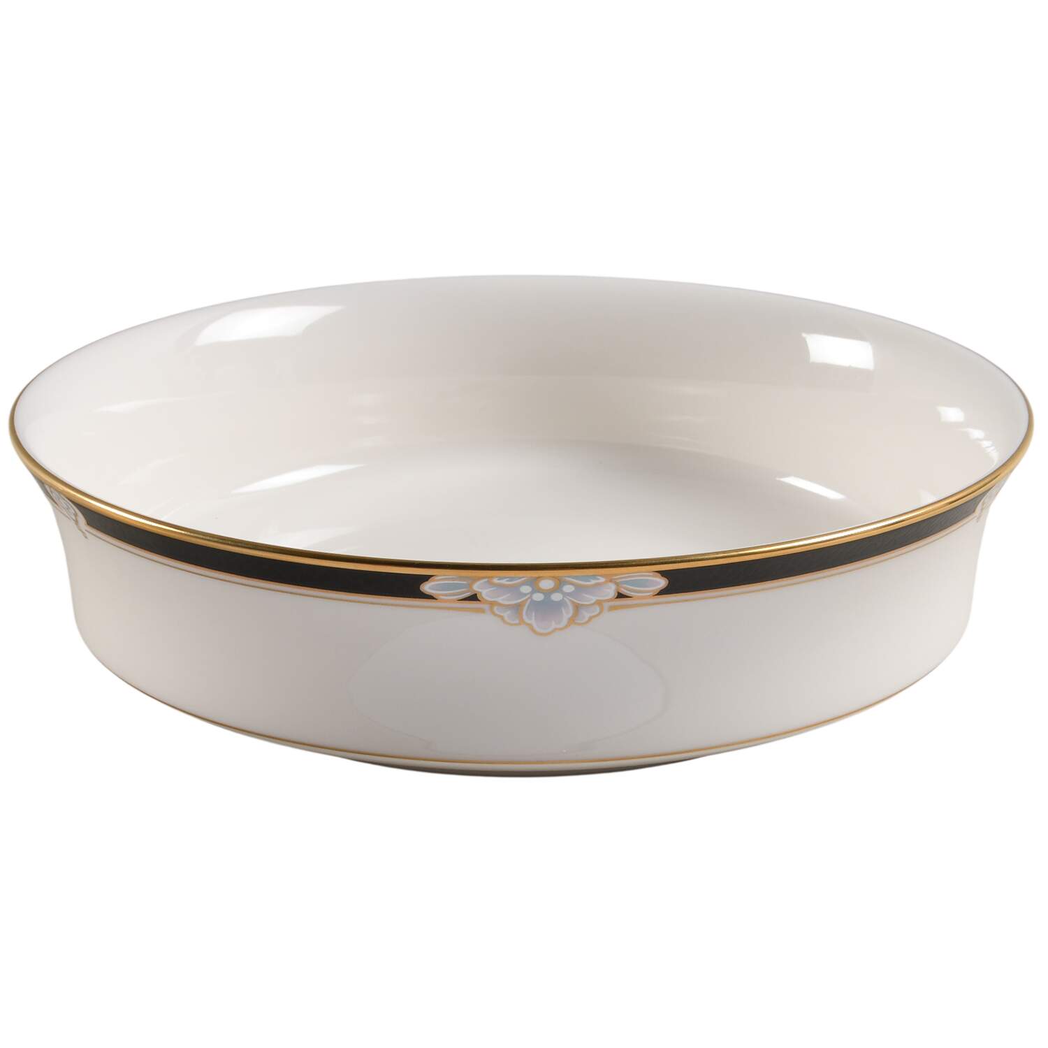Night Jewel 8" Round Vegetable Bowl by Noritake-1