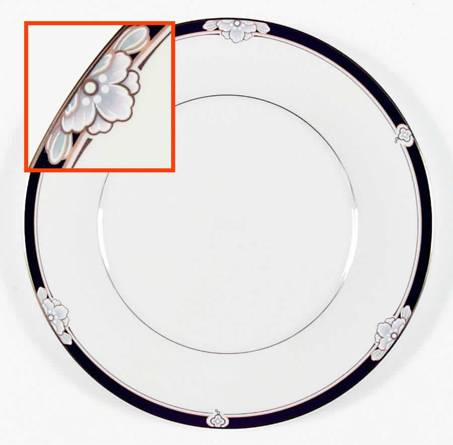 Night Jewel Dinner Plate by Noritake-1