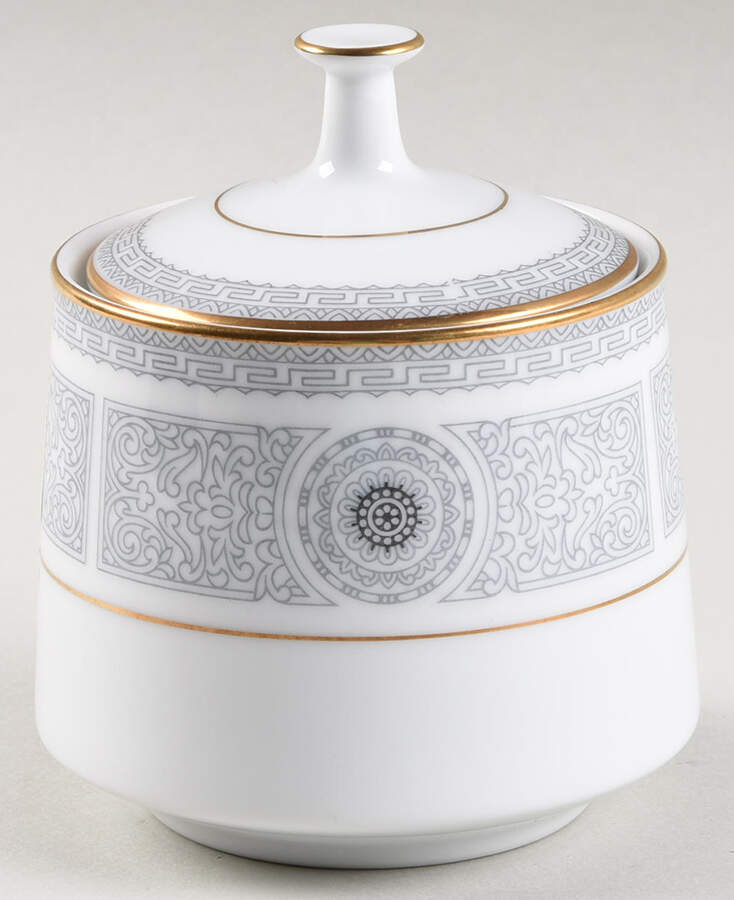 Nile Mini Sugar Bowl & Lid by Noritake-1