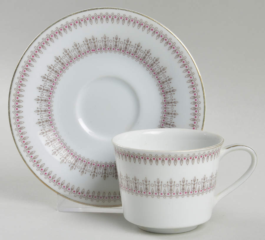 Nina Flat Demitasse Cup & Saucer Set by Noritake-1