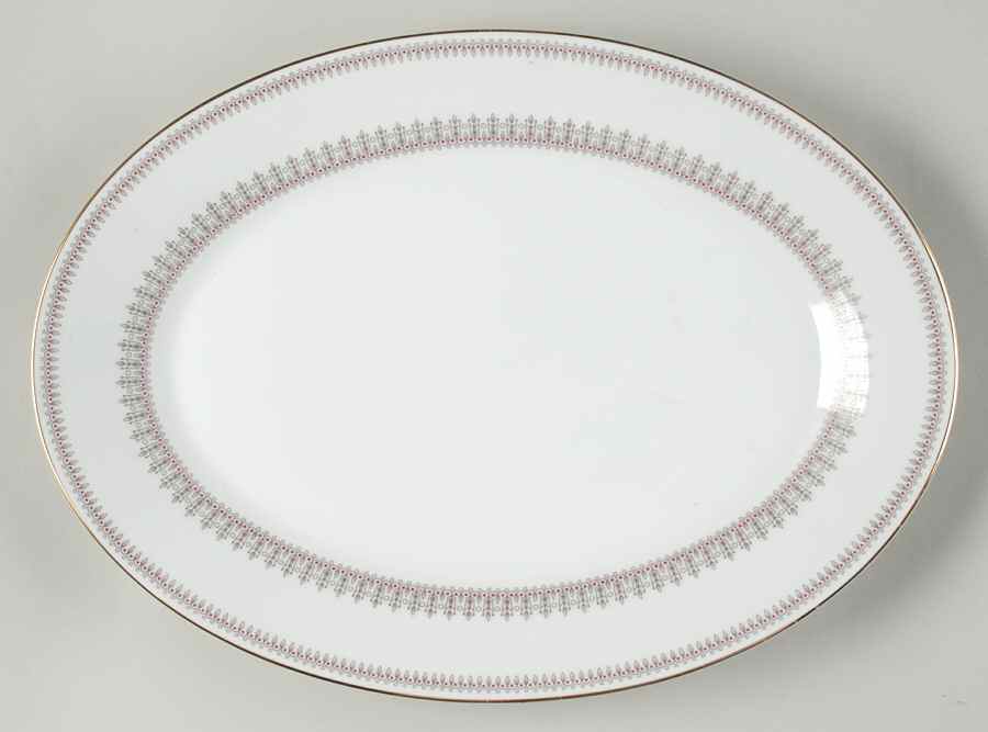 Nina 14" Oval Serving Platter by Noritake-1