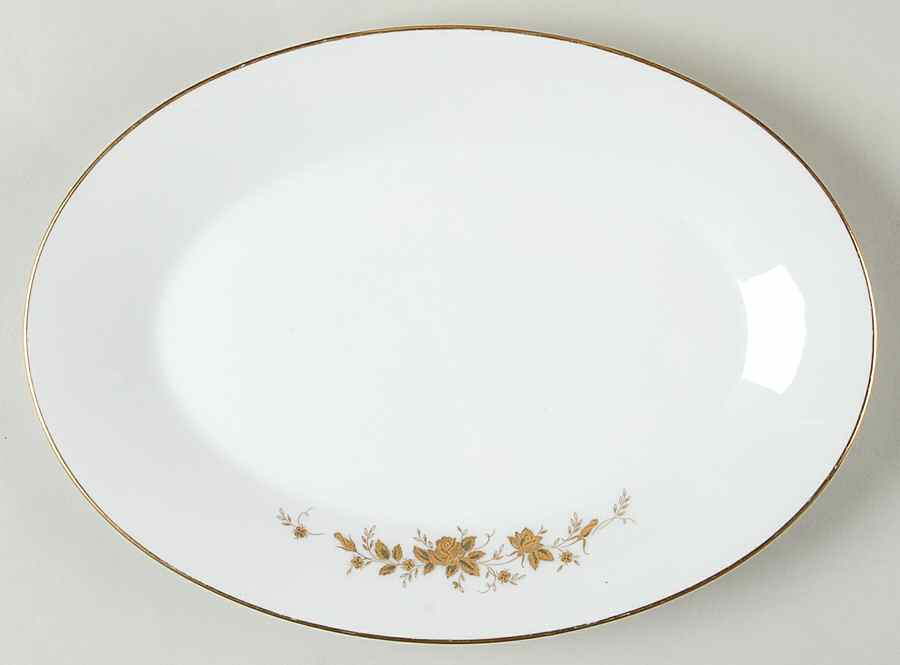 Ninon 12" Oval Serving Platter by Noritake-1