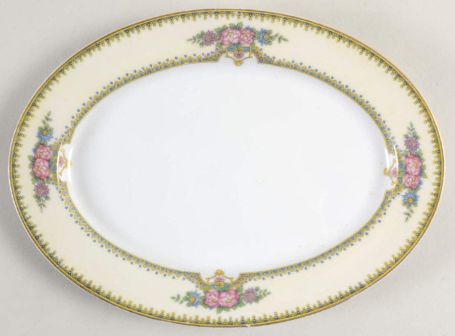 Nirvana 10" Oval Serving Platter by Noritake-1