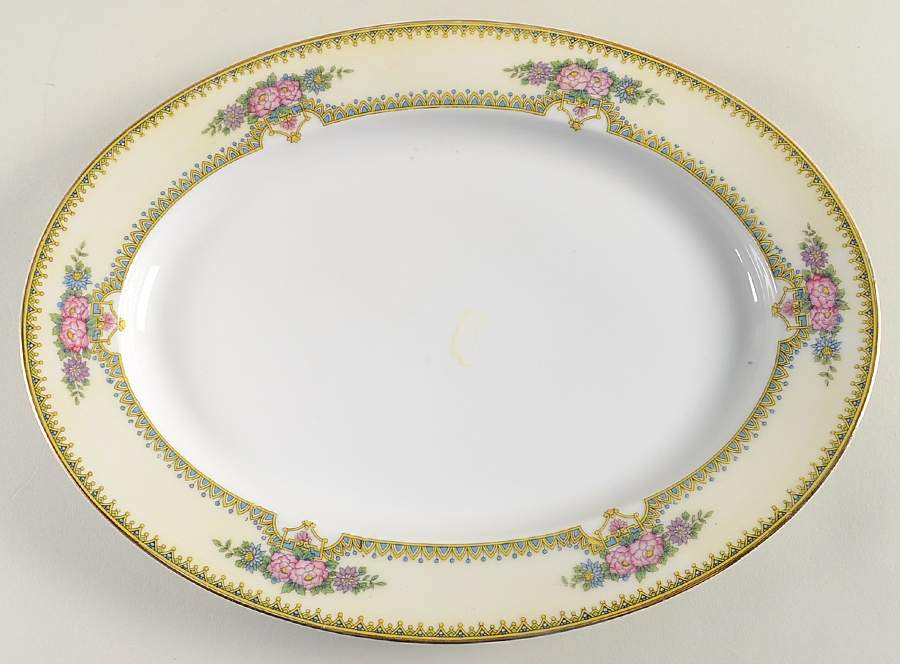 Nirvana 11" Oval Serving Platter by Noritake-1