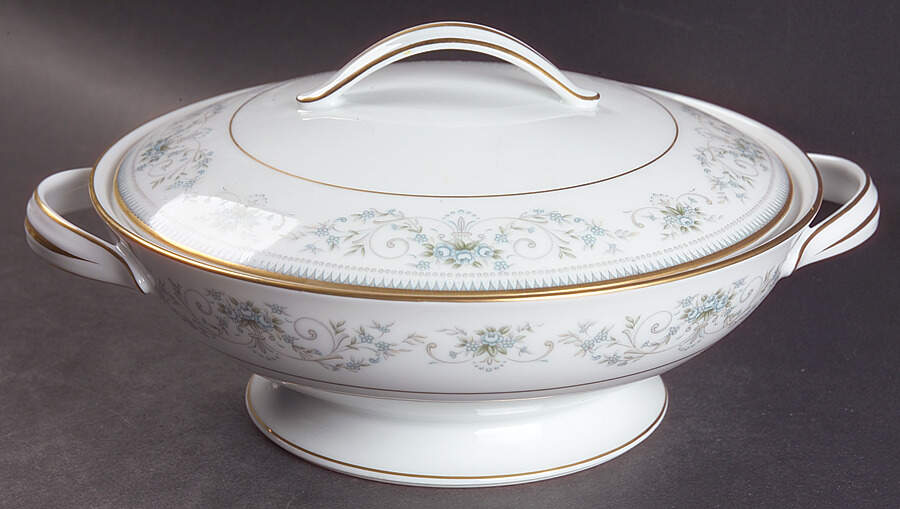 Noble Round Covered Vegetable by Noritake-1