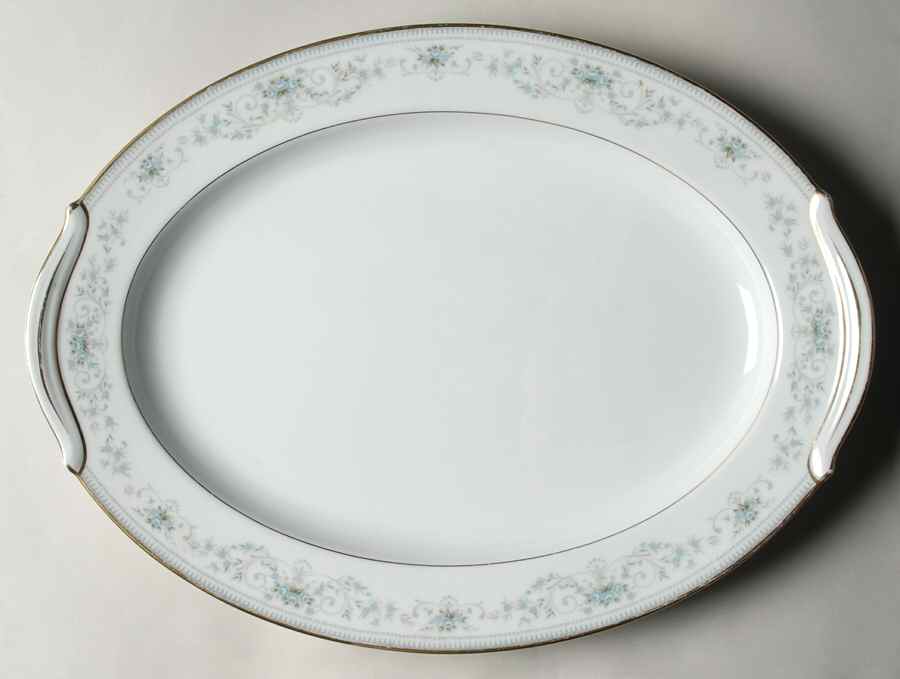 Noble 16" Oval Serving Platter by Noritake-1