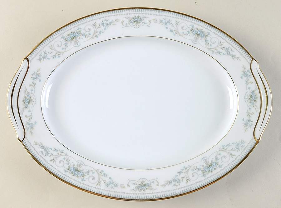 Noble 12" Oval Serving Platter by Noritake-1