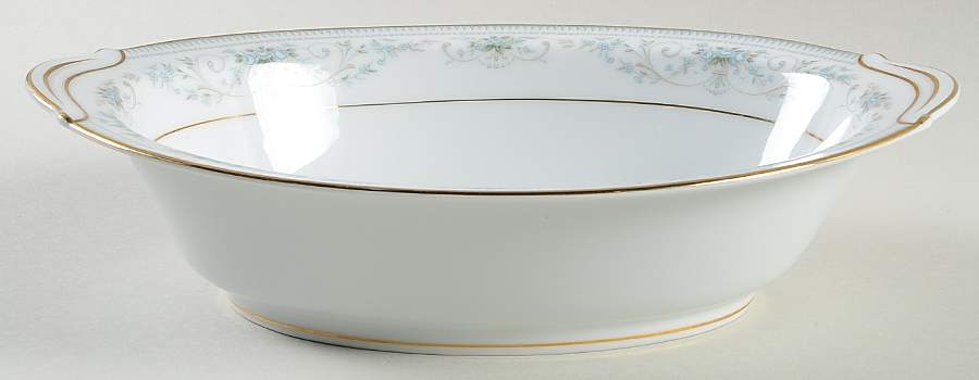 Noble 10" Oval Vegetable Bowl by Noritake-1