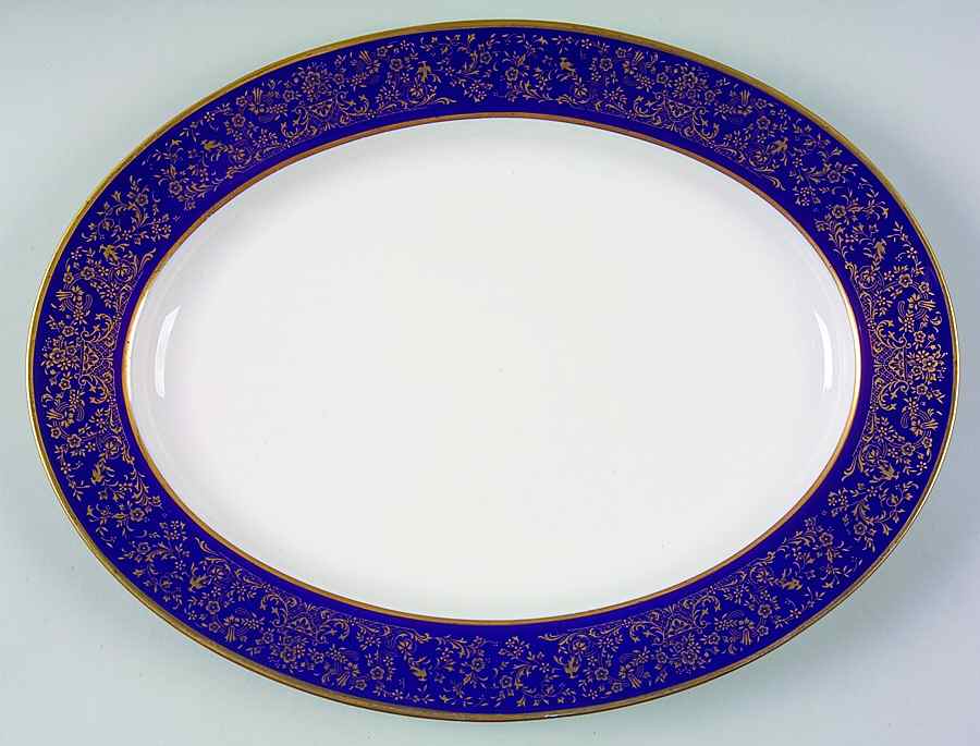 Noblesse 13" Oval Serving Platter by Noritake-1