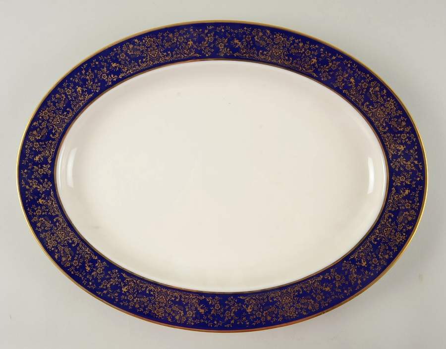 Noblesse 16" Oval Serving Platter by Noritake-1