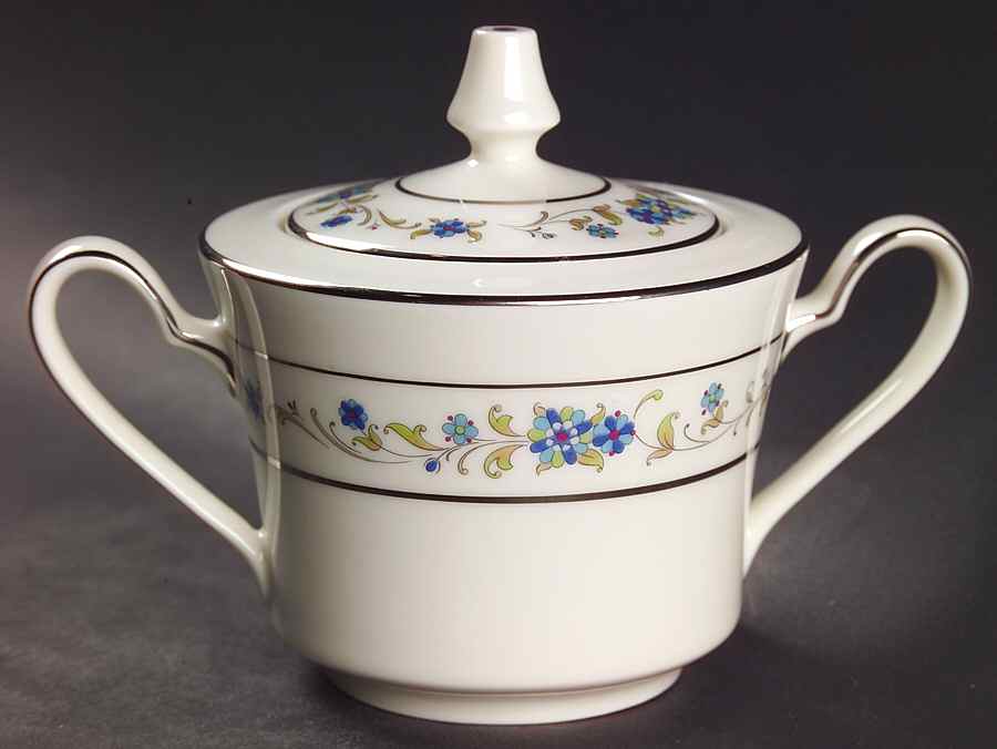 Norma Sugar Bowl & Lid by Noritake-1