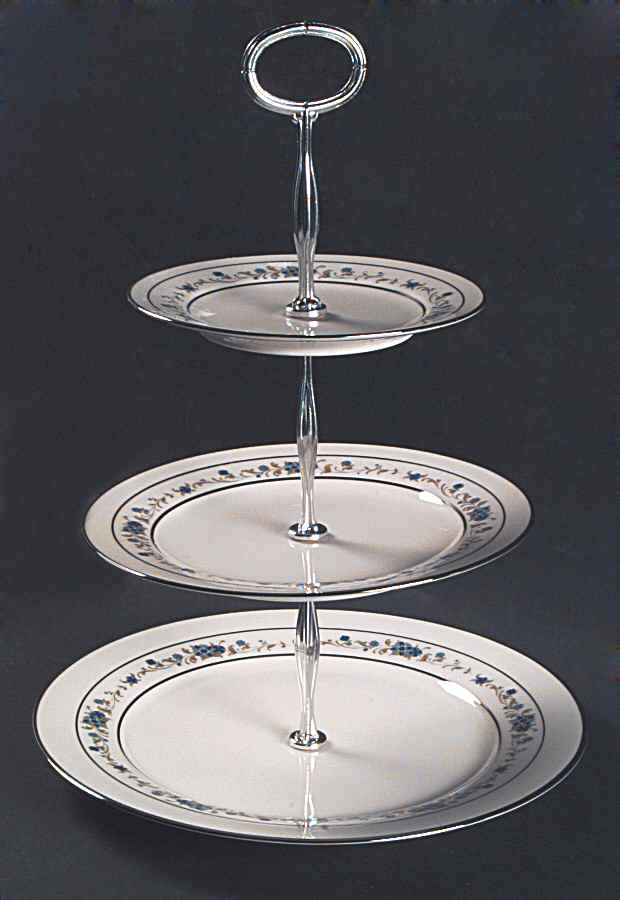 Norma 13 7/8"-14 1/4" 3-Tiered Serving Tray(DP,SP,BB) HC by Noritake-1