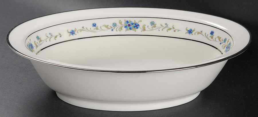 Norma 10" Oval Vegetable Bowl by Noritake-1
