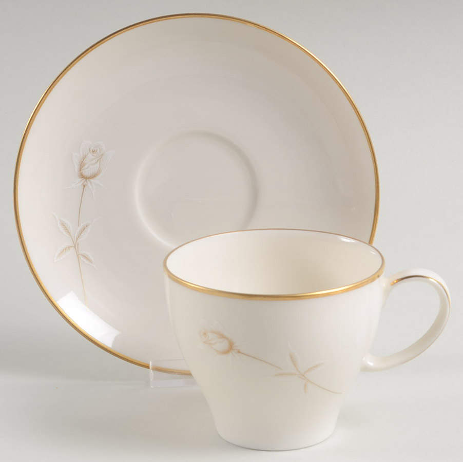 Nora Flat Cup & Saucer Set by Noritake-1