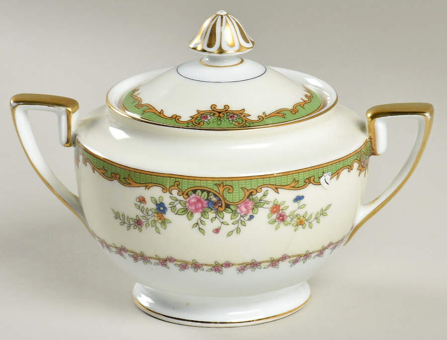 Nordich Sugar Bowl & Lid by Noritake-1