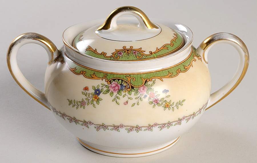 Nordich Sugar Bowl & Lid by Noritake-1