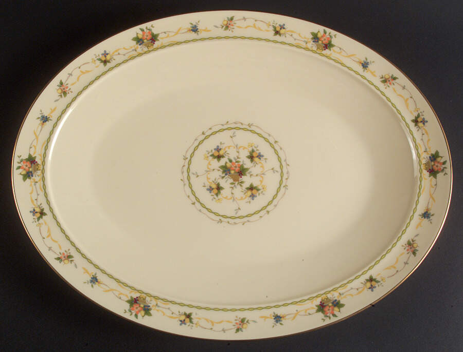 Normandy 16" Oval Serving Platter by Noritake-1