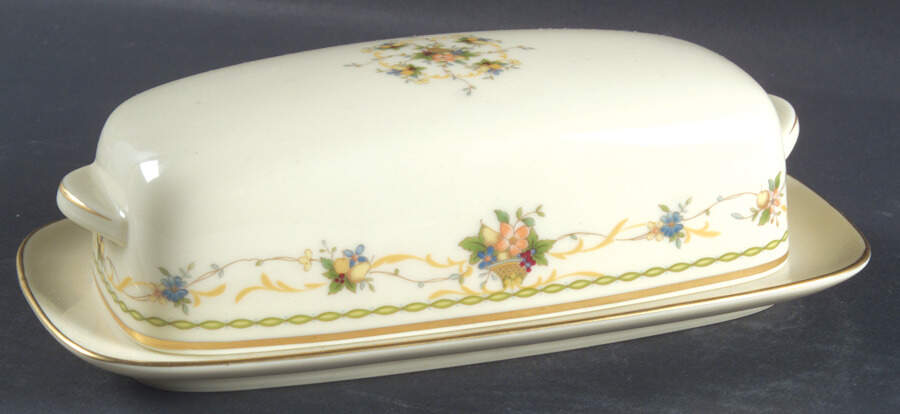 Normandy 1/4 Lb Covered Butter by Noritake-1