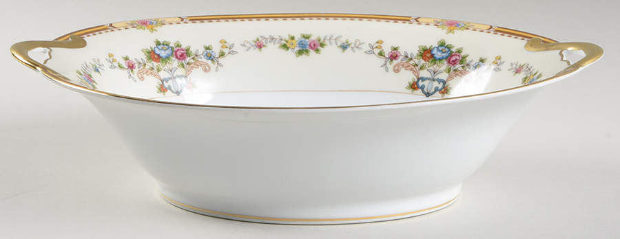 Norma 10" Oval Vegetable Bowl by Noritake-1