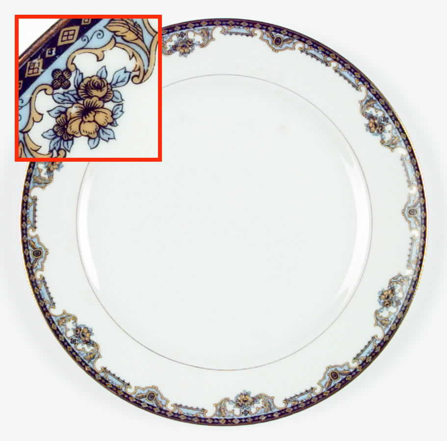 Normandie (Pat 68480) Dinner Plate by Noritake-1