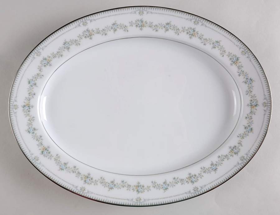 Norwood 13" Oval Serving Platter by Noritake-1