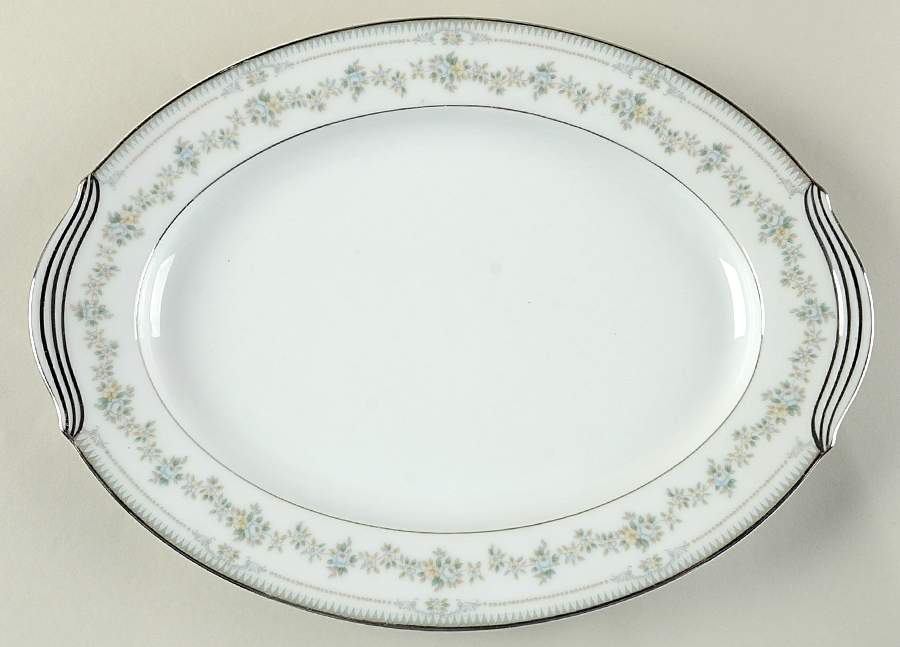 Norwood 16" Oval Serving Platter by Noritake-1