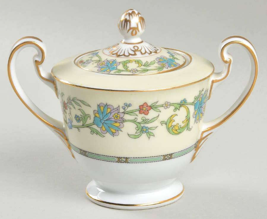 Norwich Mini Sugar Bowl & Lid by Noritake-1