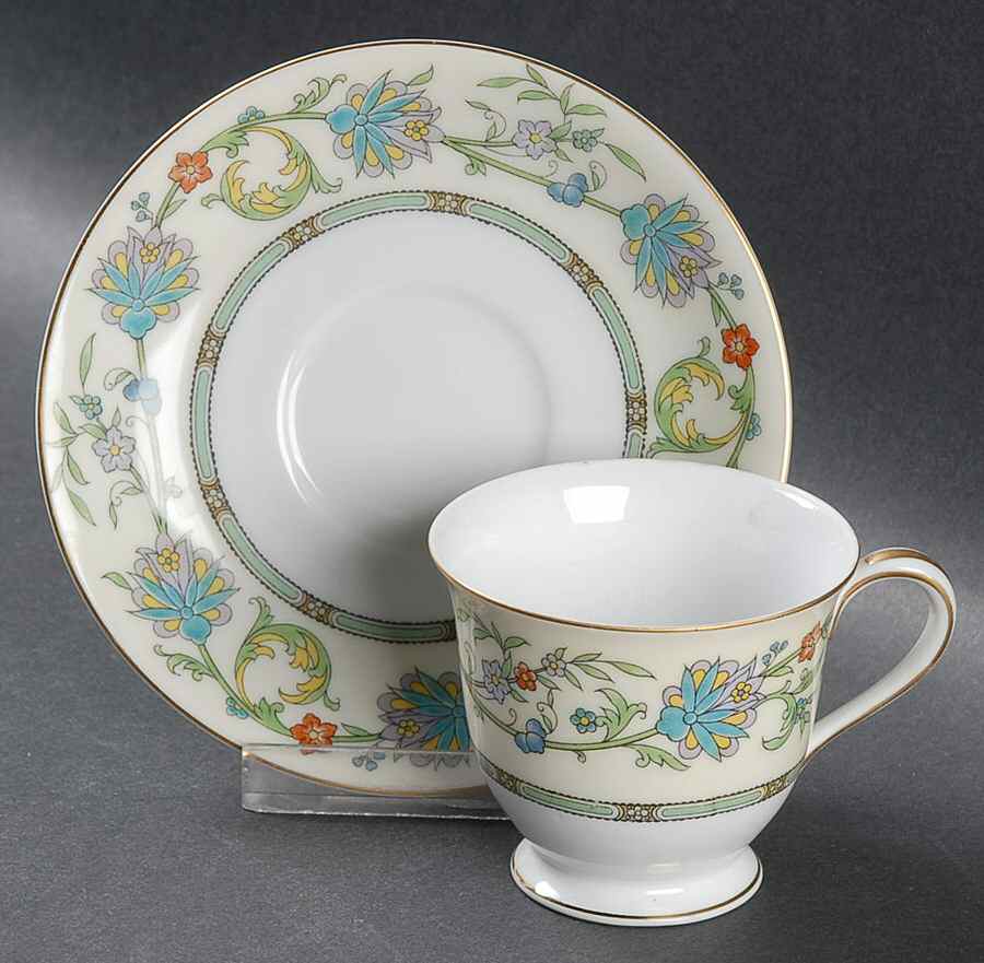 Norwich Footed Demitasse Cup & Saucer Set by Noritake-1