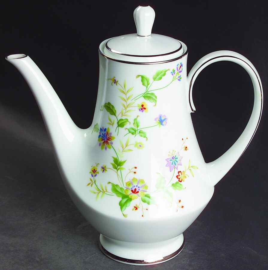 Nouveau Coffee Pot & Lid by Noritake-1