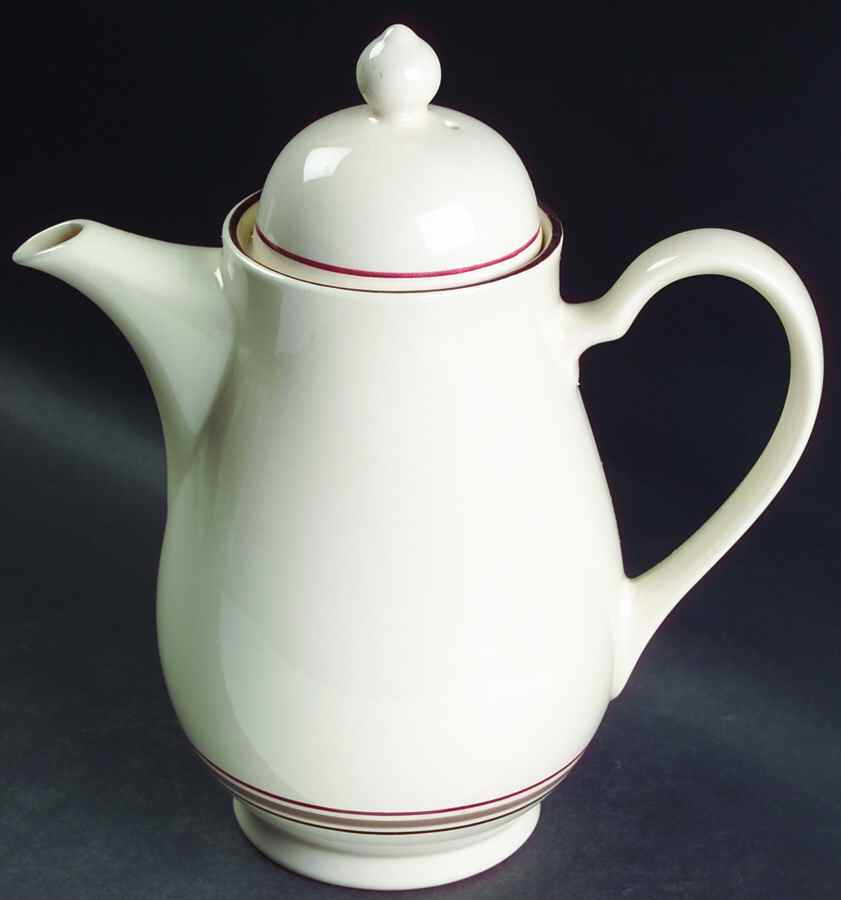 Nutmeg Tea/Coffee Pot & Lid by Noritake-1