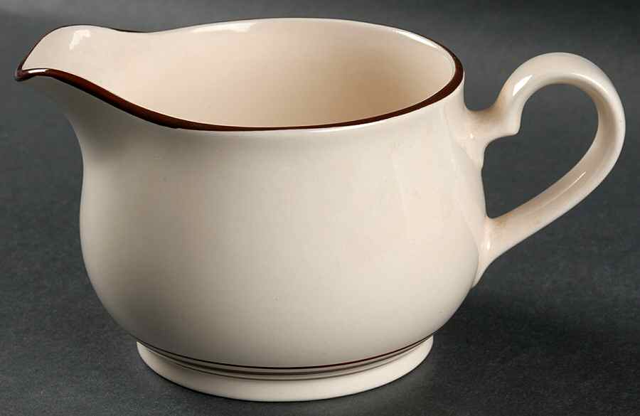 Nutmeg Gravy Boat by Noritake-1