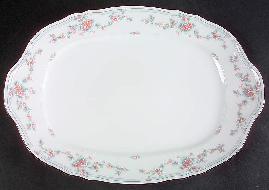 Oakmont 14" Oval Serving Platter by Noritake-1