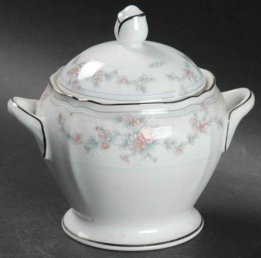 Oakmont Sugar Bowl & Lid by Noritake-1