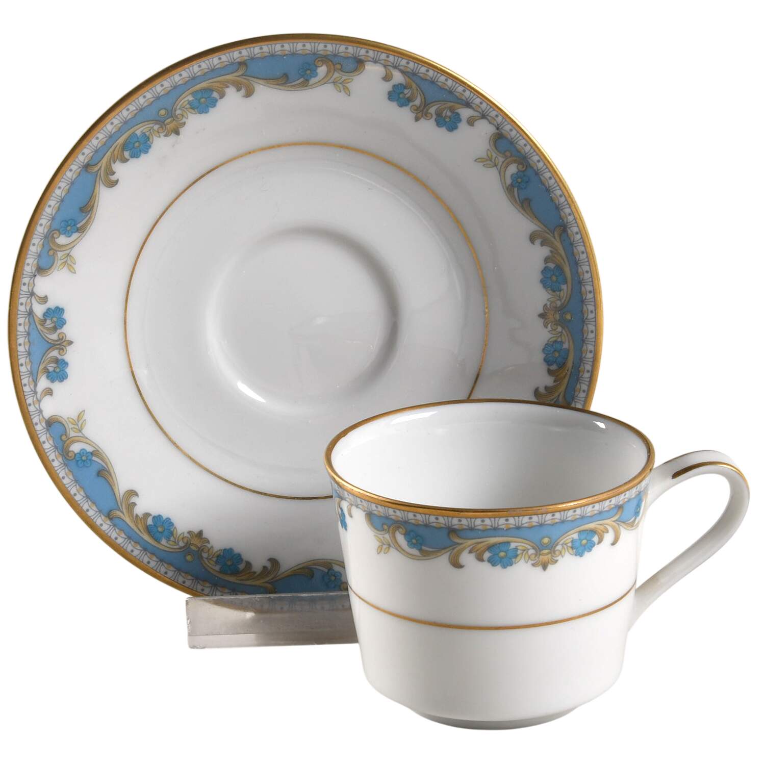 Oberlin Footed Demitasse Cup & Saucer Set by Noritake-1