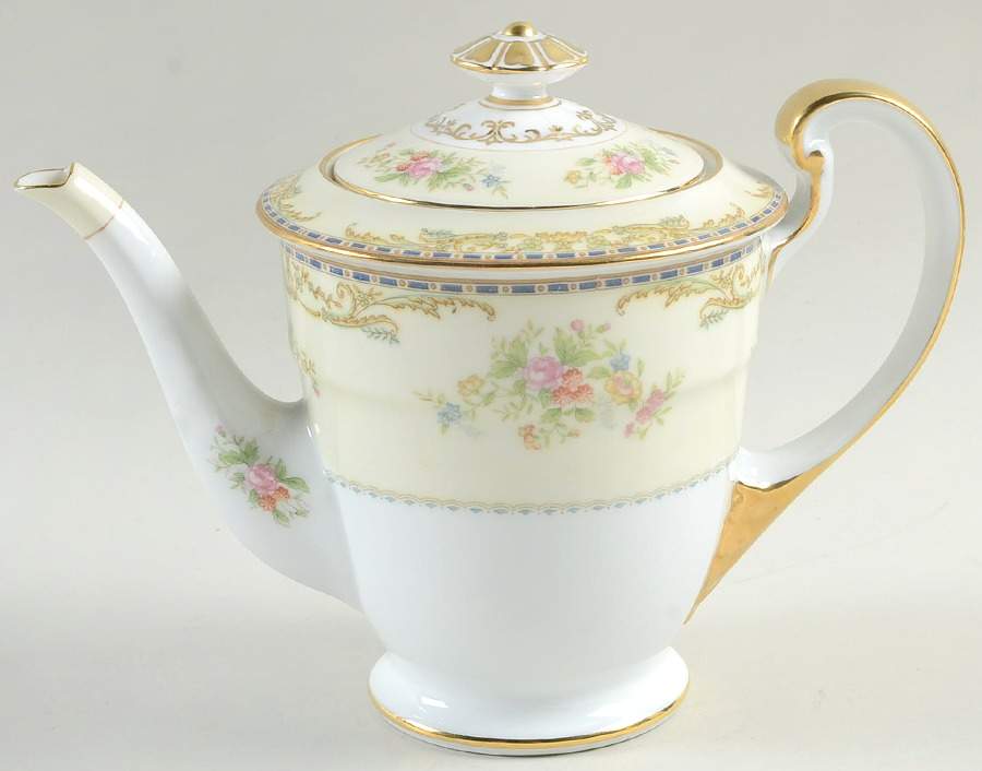 Oberon Small Tea/Coffee Pot & Lid by Noritake-1