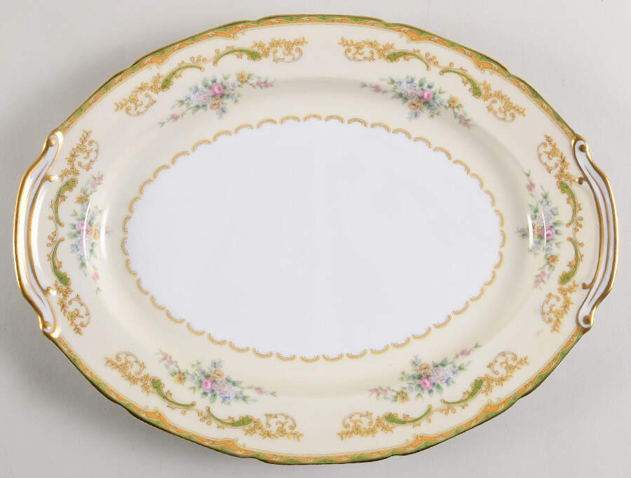 Ocala 13" Oval Serving Platter by Noritake-1