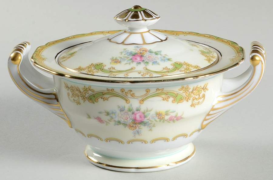 Ocala Sugar Bowl & Lid by Noritake-1