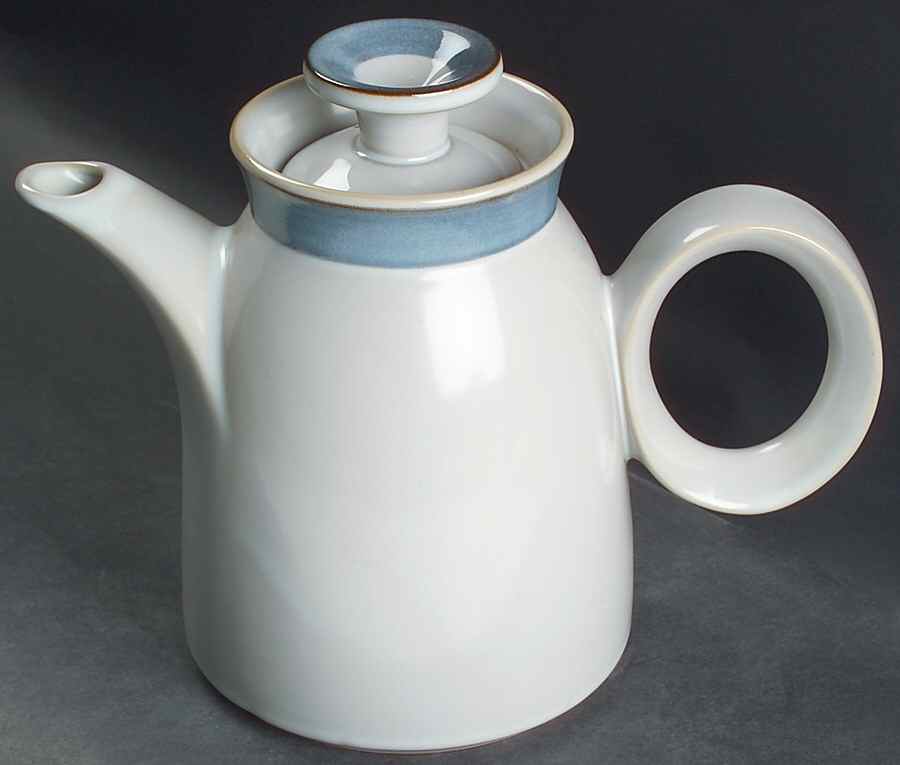 Oceanica Tea/Coffee Pot & Lid by Noritake-1