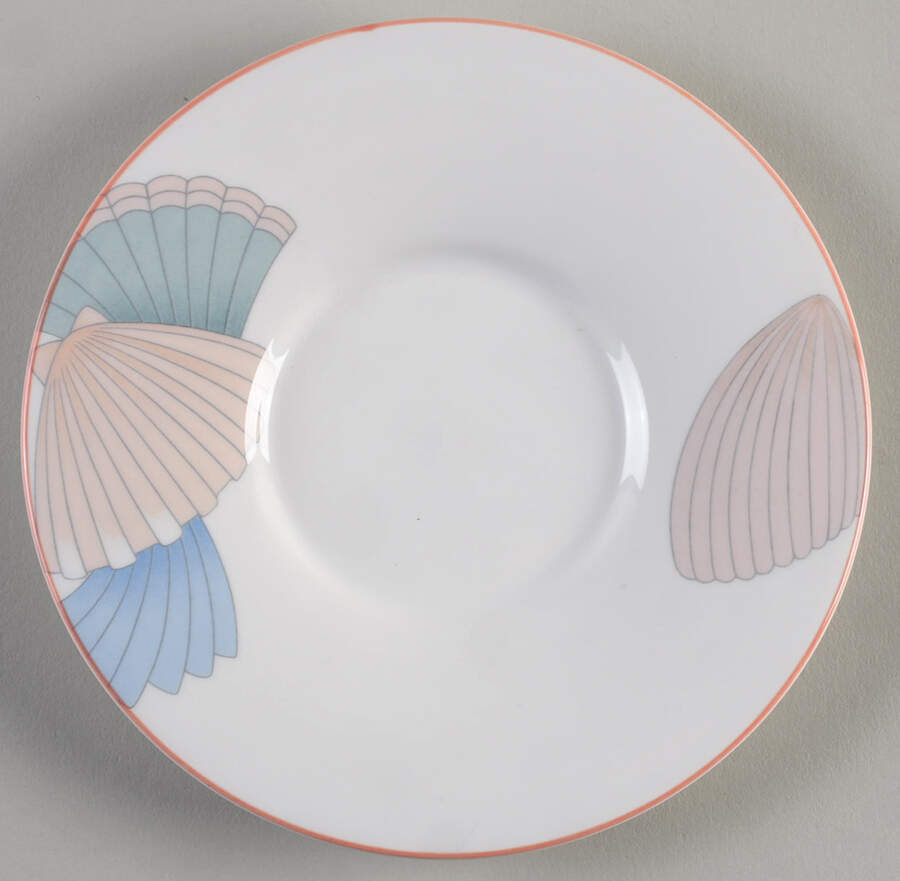 Ocean Melody Saucer by Noritake-1