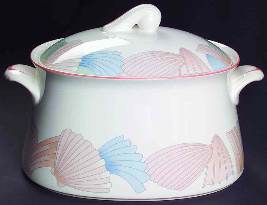 Ocean Melody Oval Covered Vegetable by Noritake-1