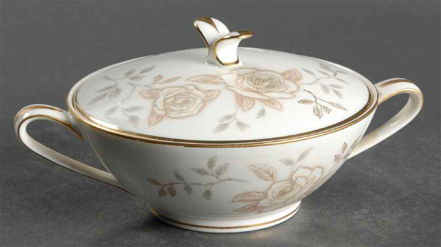 Odette Sugar Bowl & Lid by Noritake-1
