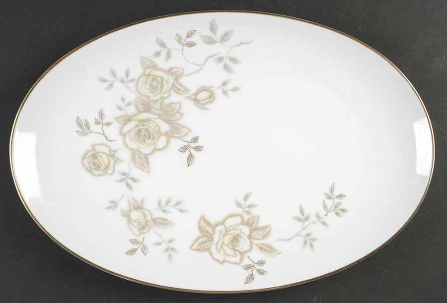 Odette 14" Oval Serving Platter by Noritake-1