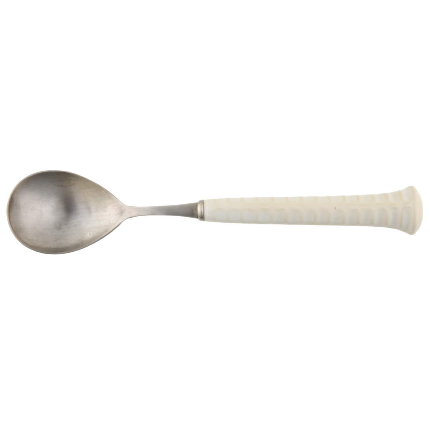 Odin Grey Place/Oval Soup Spoon by Noritake-1