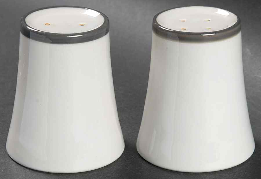 Odin Grey Salt & Pepper Set by Noritake-1