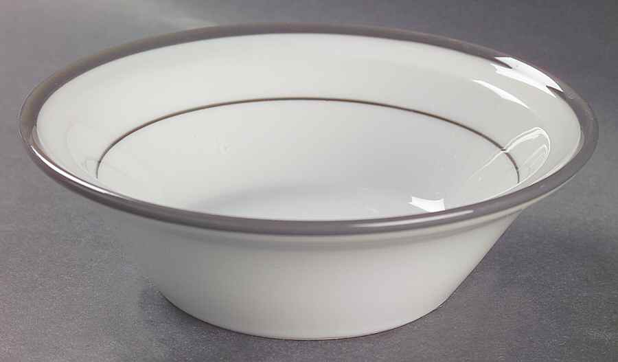 Odin Grey Rim Cereal Bowl by Noritake-1
